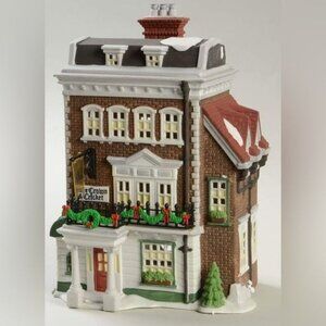 Charles Dickens Village Series Crown & Cricket Inn First Edtn 1992 Department 56